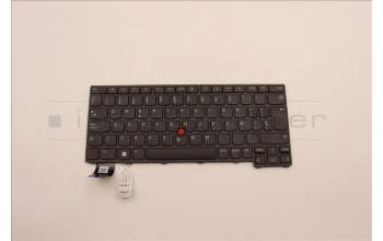Lenovo 5N21H76960 Keyboard Internal, Spanish, Non-Backlight, Black, UK
