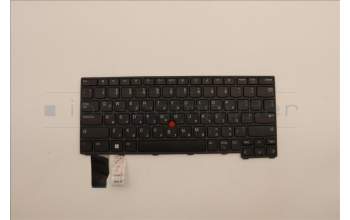 Lenovo 5N21H76974 Keyboard Internal, Hebrew, Black, Non-Backlight, US