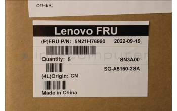 Lenovo 5N21H76990 NB_KYB SER2 KBD BK-NBL,LTN,SWE/FIN