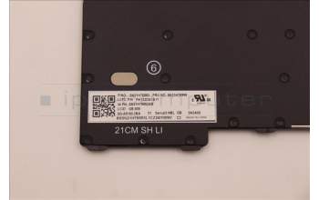 Lenovo 5N21H76996 Keyboard Internal, UK English, Black, Non-Backlight, UK