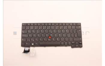 Lenovo 5N21H77018 Keyboard Internal, Czech/Slovak, Black, Non-Backlight, UK