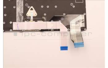 Lenovo 5N21H77036 Keyboard Internal, Bulgarian, Black, Backlight, UK