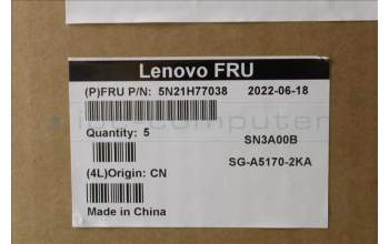 Lenovo 5N21H77038 NB_KYB SER2 KBD BK-BL,LTN,DEN