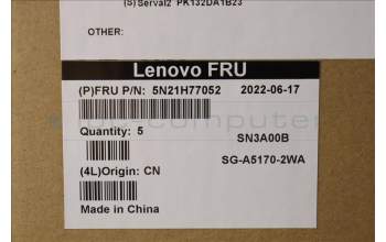Lenovo 5N21H77052 Keyboard Internal, Icelandic, Black, Backlight, UK