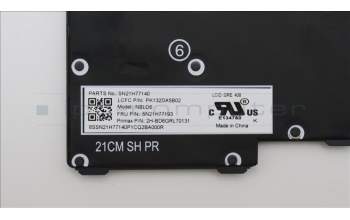 Lenovo 5N21H77193 NB_KYB SER2 KBD BK-BL,PMX,GRE