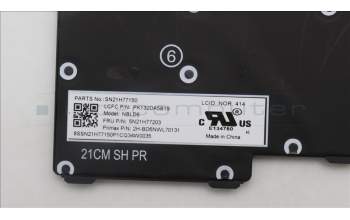 Lenovo 5N21H77203 NB_KYB SER2 KBD BK-BL,PMX,NOR