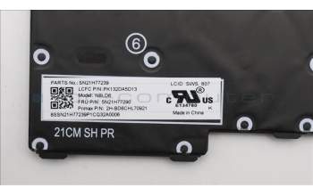 Lenovo 5N21H77290 NB_KYB SER2 KBD GR-BL,PMX,SWS