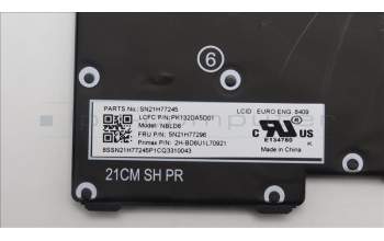 Lenovo 5N21H77296 NB_KYB SER2 KBD GR-BL,PMX,EURO ENG