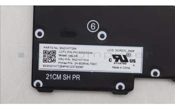 Lenovo 5N21H77314 NB_KYB SER2 KBD GR-BL,PMX,NORDIC