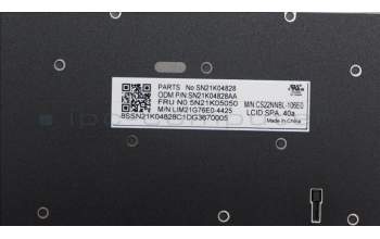 Lenovo 5N21K05050 Keyboard Internal,Spanish,Non_BackLight