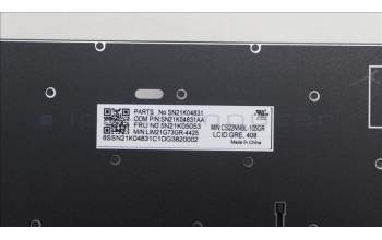 Lenovo 5N21K05053 Keyboard Internal, Greek, Non-BackLight, US