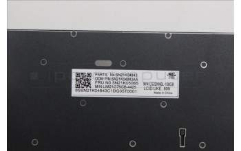 Lenovo 5N21K05065 Keyboard Internal, UK English, Non-BackLight, UK