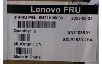 Lenovo 5N21K05096 NB_KYB CS23 NM TOP,BK-BL,LTN,POR