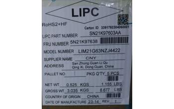 Lenovo 5N21K97638 NB_KYB CS22 KBD FL_TOP,BK-BL,CHY,MAO