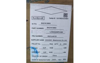 Lenovo 5N21L44133 Keyboard Internal, Portuguese, Black, Non-Backlight, UK