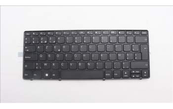 Lenovo 5N21L44153 Keyboard Internal, Belgian, Black, Non-Backlight, UK