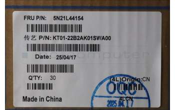 Lenovo 5N21L44154 Keyboard Internal, Swiss, Black, Non-Backlight, UK