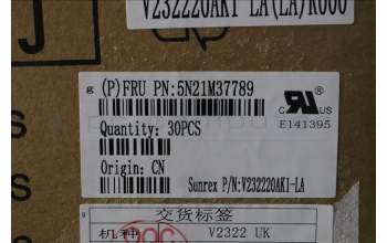 Lenovo 5N21M37789 NB_KYB 4C4TT50N-BK-SRX-LA SPA