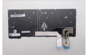 Lenovo 5N21M37810 Keyboard Internal, French, Black, Non-Backlight, US