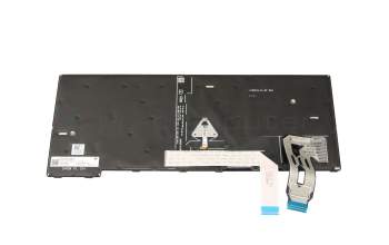 5N21M37927 original Lenovo keyboard DE (german) black/black with backlight and mouse-stick