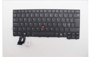 Lenovo 5N21M37996 Keyboard Internal, Nordic, Black, Backlight, UK