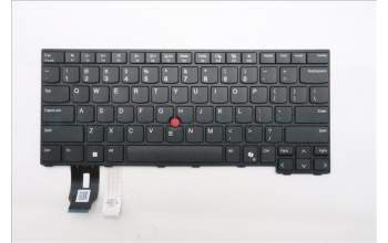 Lenovo 5N21M38219 Keyboard Internal, USA English, Black, Non-Backlight, US