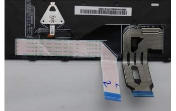 Lenovo 5N21M38296 Keyboard Internal, USA English, Black, Backlight, US