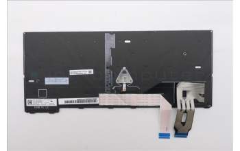 Lenovo 5N21M38308 Keyboard Internal, Belgian, Black, Backlight, UK