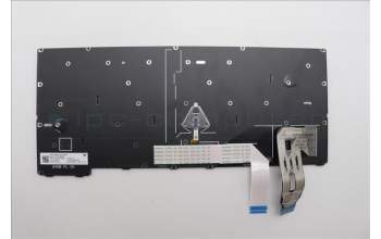 Lenovo 5N21M38458 Keyboard Internal, Belgian, Black, Non-Backlight, UK