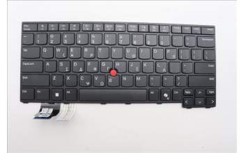 Lenovo 5N21M38470 Keyboard Internal, Greek, Black, Non-Backlight, US