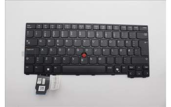 Lenovo 5N21M38480 Keyboard Internal, Norwegian, Black, Non-Backlight, UK