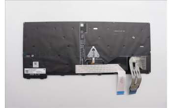 Lenovo 5N21M38560 Keyboard Internal, Russian, Black, Backlight, US