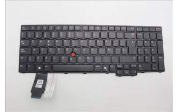 Lenovo 5N21M40083 Keyboard Internal, Spanish, Black, Non-Backlight, w/Number, UK