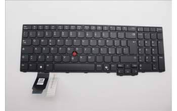 Lenovo 5N21M40105 Keyboard Internal, Italian, Black, Non-Backlight, w/Number, UK