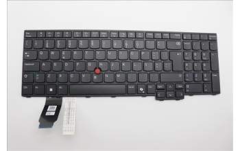Lenovo 5N21M40111 Keyboard Internal, Portuguese, Black, Non-Backlight, w/Number, UK