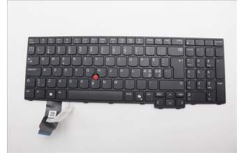 Lenovo 5N21M40145 Keyboard Internal, Nordic, Black, Non-Backlight, w/Number, UK