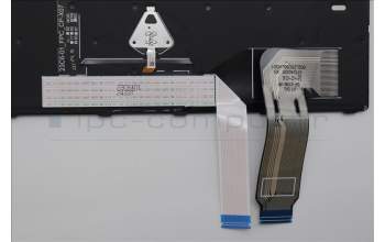 Lenovo 5N21M40157 Keyboard Internal, Canadian French 058, Black, Backlight, w/Number, UK