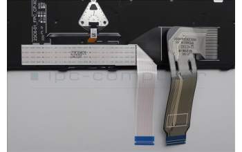 Lenovo 5N21M40177 Keyboard Internal, Greek, Black, Backlight, w/Number, US