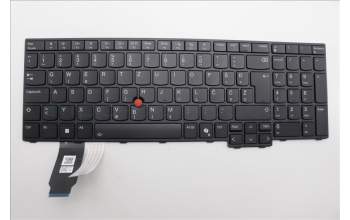 Lenovo 5N21M40193 Keyboard Internal, Slovenian, Black, Backlight, w/Number, UK
