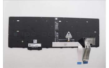 Lenovo 5N21M40212 Keyboard Internal, Czech/Slovak, Black, Backlight, w/Number, UK