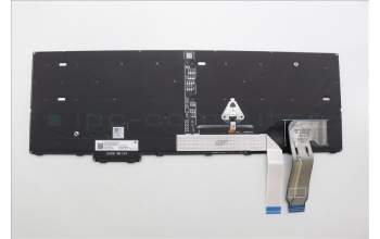 Lenovo 5N21M40213 Keyboard Internal, Ukraine, Black, Backlight, w/Number, US