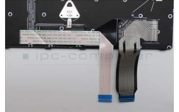 Lenovo 5N21Q49709 Keyboard Internal, US English, Black, Backlight, w/Number