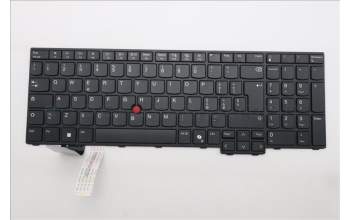 Lenovo 5N21Q49806 Keyboard Internal, Italian, Black, Non_Backlight, w/Number