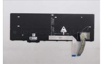 Lenovo 5N21Q49842 Keyboard Internal, Icelandic, Black, Backlight, w/Number