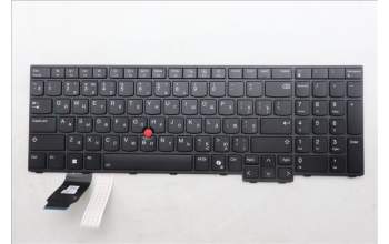 Lenovo 5N21Q49846 Keyboard Internal, Russian, Black, Backlight, w/Number