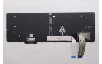 Lenovo 5N21Q49849 Keyboard Internal, Swiss, Black, Backlight, w/Number