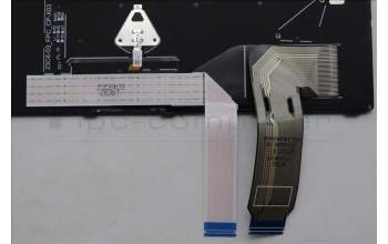 Lenovo 5N21Q49849 Keyboard Internal, Swiss, Black, Backlight, w/Number