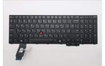 Lenovo 5N21Q49862 Keyboard Internal, Ukraine, Black, Backlight, w/Number