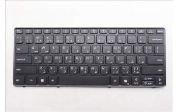 Lenovo 5N21Q56458 Keyboard Internal, Arabic, Black, Non-Backlight, US