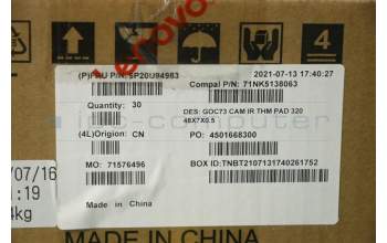 Lenovo 5P20U94983 T-FLEX_320_48X7X0.5MM,Laird